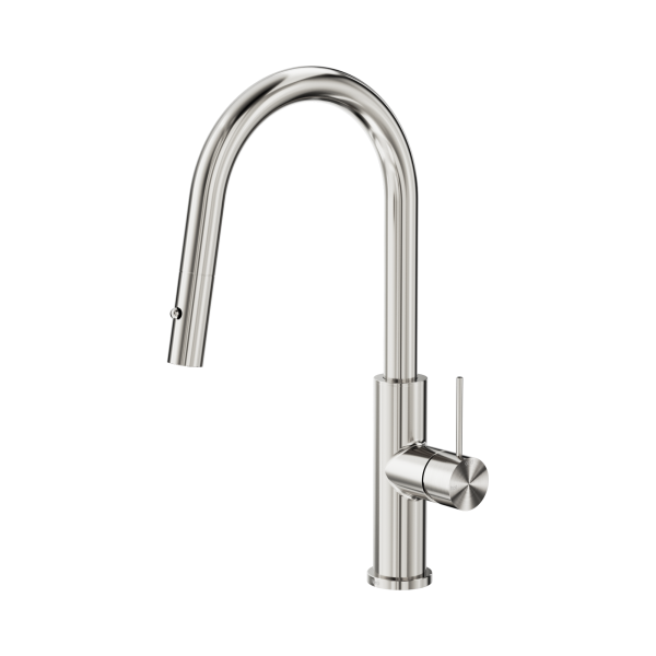 Nero Mecca Smart Sensor Pull Out Kitchen Mixer Brushed Nickel - NR221908aBN