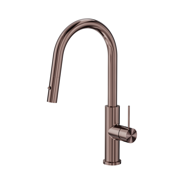 Nero Mecca Smart Sensor Pull Out Kitchen Mixer Brushed Bronze - NR221908aBZ