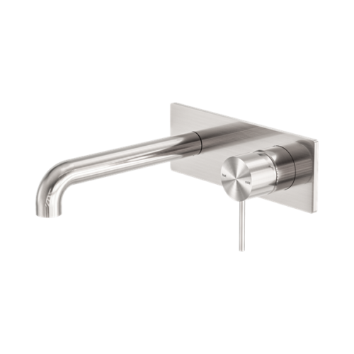 NR221910A120BN-Mecca-Wall-Basin-Bath-Mixer-120mm-Brushed-Nickel-Thumb.png Nero Mecca Wall Basin/Bath Mixer 120mm Brushed Nickel - NR221910A120BN
