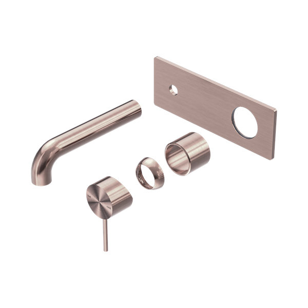 Nero Mecca Wall Basin/Bath Mixer 160mm Trim Kits Only Brushed Bronze - NR221910A160TBZ