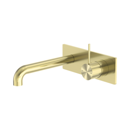 NR221910B160BG-Mecca-Wall-Basin-Bath-Mixer-Handle-Up-160mm-Brushed-Gold-Thumb.png Nero Mecca Wall Basin/Bath Mixer Handle Up 160mm Brushed Gold - NR221910B160BG