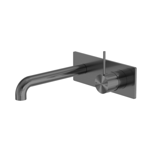 NR221910B185GM-Mecca-Wall-Basin-Bath-Mixer-Handle-Up-185mm-Gun-Metal-Thumb.png Nero Mecca Wall Basin/Bath Mixer Handle Up 185mm Gun Metal - NR221910B185GM