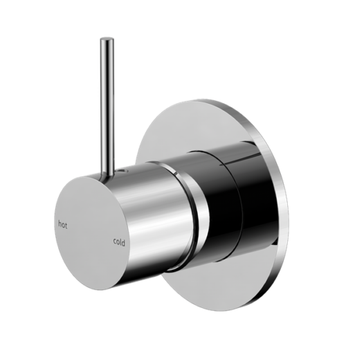 NR221911BCH-Mecca-Shower-Mixer-Handle-Up-80mm-Plate-Chrome-Thumb.png Nero Mecca Shower Mixer Handle Up 80mm Plate Chrome - NR221911BCH