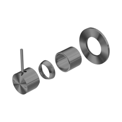 NR221911BTGM-Mecca-Shower-Mixer-Handle-Up-80mm-Plate-Trim-Kits-Only-Gun-Metal-Thumb.png Nero Mecca Shower Mixer Handle Up 80mm Plate Trim Kits Only Gun Metal - NR221911BTGM