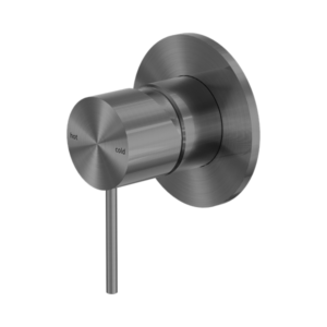 Nero Mecca Shower Mixer 80mm Plate Gun Metal - NR221911GM