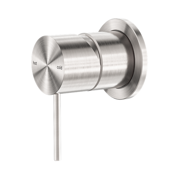 Nero Mecca Shower Mixer 60mm Plate Brushed Nickel - NR221911HBN