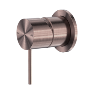 Nero Mecca Shower Mixer 60mm Plate Brushed Bronze - NR221911HBZ