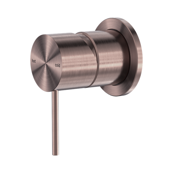 Nero Mecca Shower Mixer 60mm Plate Brushed Bronze - NR221911HBZ