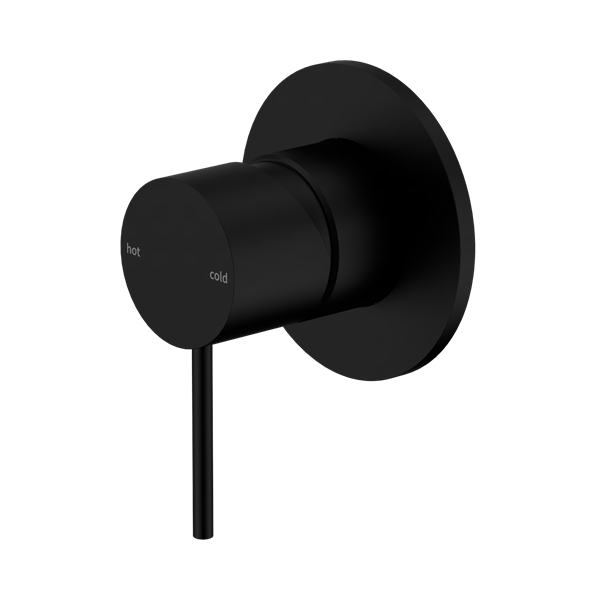 Nero Mecca Shower Mixer 80mm Plate Matte Black - NR221911MB