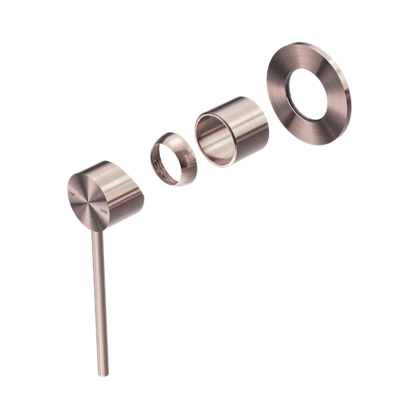 Nero Mecca Care Shower Mixer Trim Kits Only Brushed Bronze - NR221911XTBZ