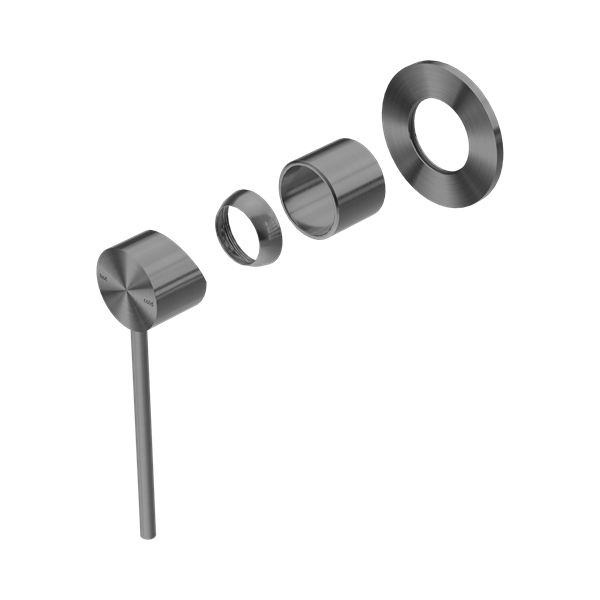 Nero Mecca Care Shower Mixer Trim Kits Only Gun Metal - NR221911XTGM