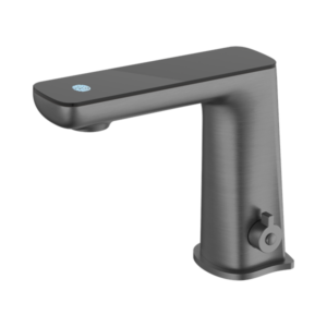 Nero Claudia Sensor Mixer With Black Top Display Gun Metal - NR222101GM