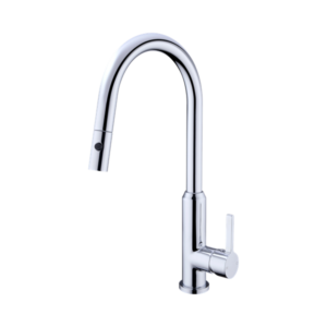 Nero Pearl Pull Out Sink Mixer With Vegie Spray Function Chrome - NR231708CH