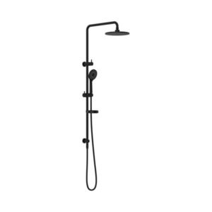 Nero Builder Project Twin Shower Set Matte Black - NR232105MB