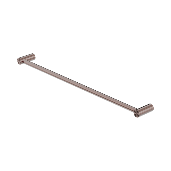 Nero New Mecca Single Towel Rail 600mm Brushed Bronze - NR2324BZ