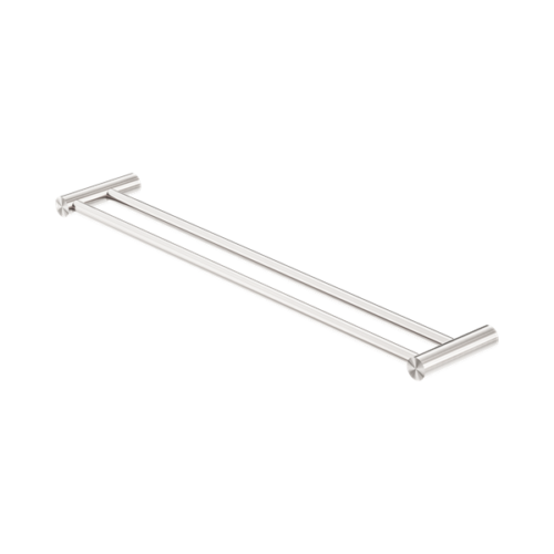 NR2324dBN-New-Mecca-Double-Towel-Rail-600mm-Brushed-Nickel-Thumb.png Nero New Mecca Double Towel Rail 600mm Brushed Nickel - NR2324dBN