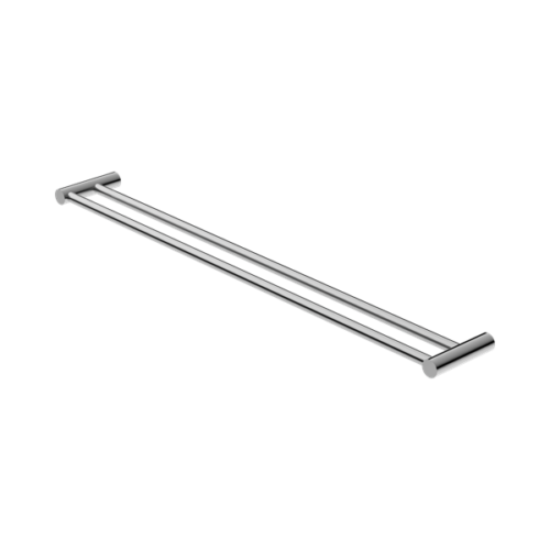 NR2330dCH-New-Mecca-Double-Towel-Rail-800mm-Chrome-Thumb.png Nero New Mecca Double Towel Rail 800mm Chrome - NR2330dCH
