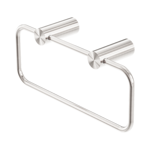Nero New Mecca Towel Ring Brushed Nickel - NR2380aBN