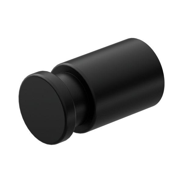 Nero New Mecca Robe Hook Matte Black - NR2382MB