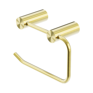 Nero New Mecca Toilet Roll Holder Brushed Gold - NR2386BG
