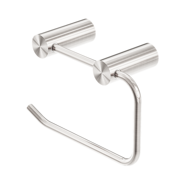 Nero New Mecca Toilet Roll Holder Brushed Nickel - NR2386BN