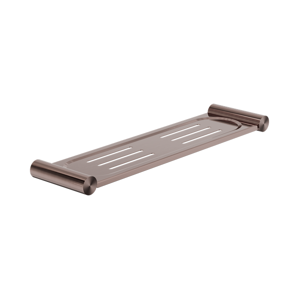 Nero New Mecca Metal Shower Shelf Brushed Bronze - NR2387aBZ