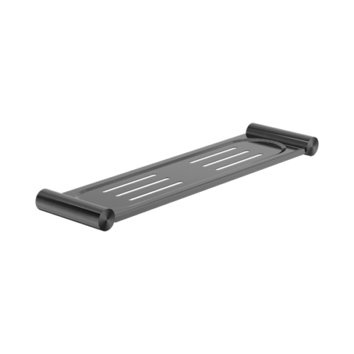 NR2387aGM-New-Mecca-Metal-Shower-Shelf-Gun-Metal-Thumb.png Nero New Mecca Metal Shower Shelf Gun Metal - NR2387aGM