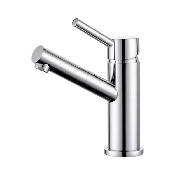 Nero Dolce Basin Mixer Angle Spout Chrome - NR250801CH