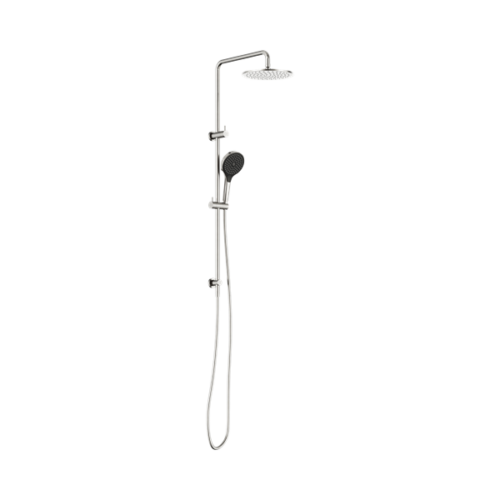 NR250805D02BN-Round-Twin-Shower-With-Air-Shower-II-Brushed-Nickel-Thumb.png Nero Round Twin Shower With Air Shower II Brushed Nickel - NR250805D02BN