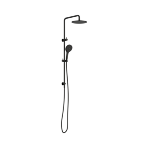 Nero Round Twin Shower With Air Shower II Matte Black - NR250805D02MB