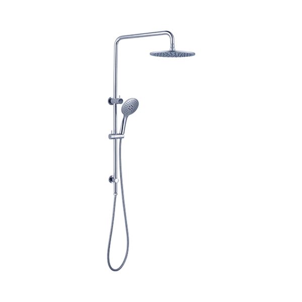 Nero Round Twin Shower Chrome - NR250805aCH