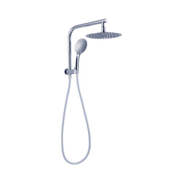 Nero Mecca 2 In 1 Twin Shower Chrome - NR250805bCH