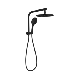 Nero Mecca 2 In 1 Twin Shower Matte Black - NR250805bMB