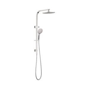 Nero Bianca Twin Shower Brushed Nickel - NR250805cBN