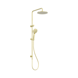 Nero Round Twin Shower Brushed Gold - NR250805dBG