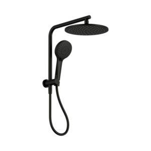 Nero Mecca 2 In 1 Twin Shower Matte Black - NR250805eMB