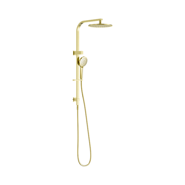 Nero Bianca Twin Shower Brushed Gold - NR250805fBG