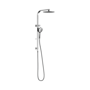Nero Bianca Twin Shower Chrome - NR250805fCH