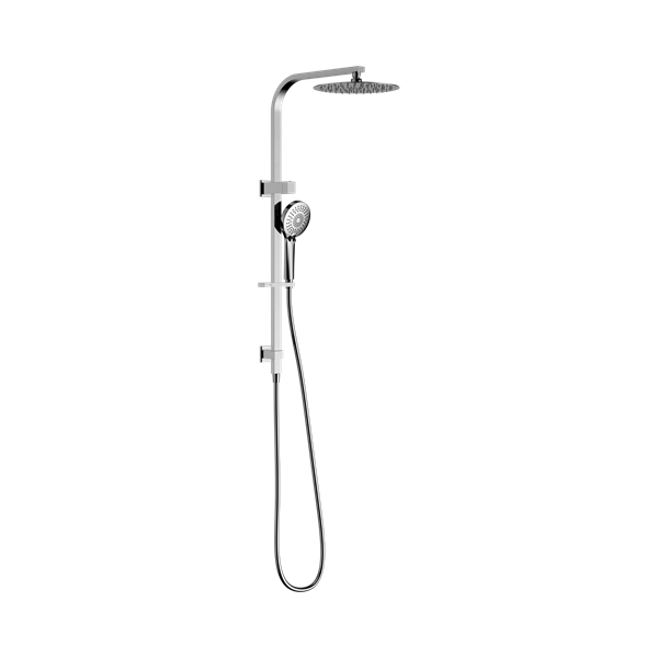 Nero Bianca Twin Shower Chrome - NR250805fCH