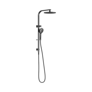 Nero Bianca Twin Shower Gun Metal - NR250805fGM