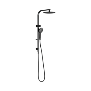 Nero Bianca Twin Shower Matte Black - NR250805fMB