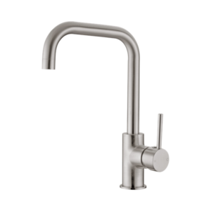 Nero Dolce Kitchen Mixer Square Shape Brushed Nickel - NR250806BN