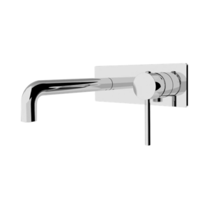 Nero Dolce Wall Basin/Bath Mixer Chrome - NR250810bCH