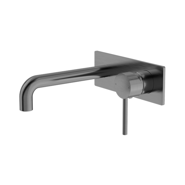 Nero Dolce Wall Basin/Bath Mixer Gun Metal - NR250810bGM
