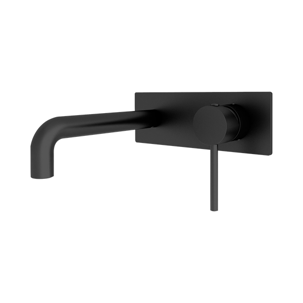 Nero Dolce Wall Basin/Bath Mixer Matte Black - NR250810bMB