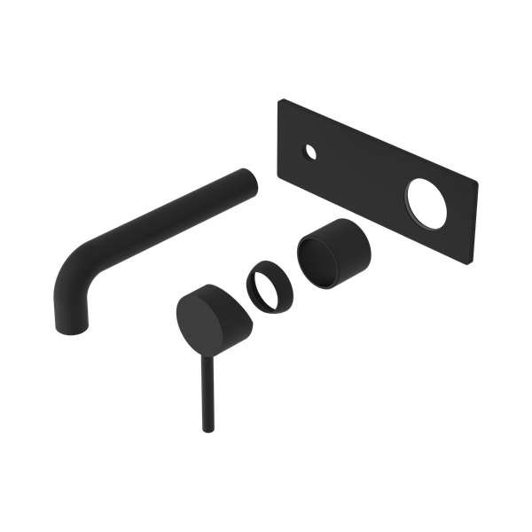 Nero Dolce Wall Basin/Bath Mixer Trim Kits Only Matte Black - NR250810bTMB