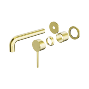 Nero Dolce Wall Basin/Bath Mixer Separate Back Plate Trim Kits Only Brushed Gold - NR250810ctBG