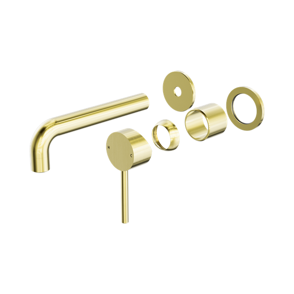 Nero Dolce Wall Basin/Bath Mixer Separate Back Plate Trim Kits Only Brushed Gold - NR250810ctBG