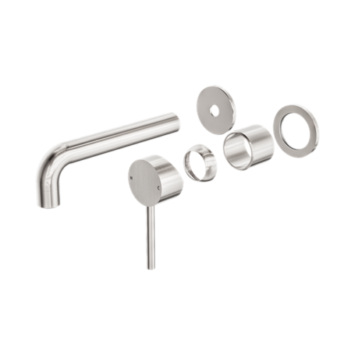 Nero Dolce Wall Basin/Bath Mixer Separate Back Plate Trim Kits Only Brushed Nickel - NR250810ctBN