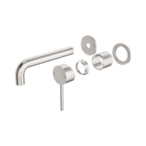 Nero Dolce Wall Basin/Bath Mixer Separate Back Plate Trim Kits Only Brushed Nickel - NR250810ctBN